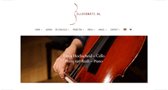 Desktop Screenshot of cellosonate.nl